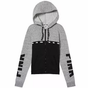 PINK Full-Zip Sweatshirt